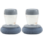 Escova de Limpeza com Dispenser de Detergente - Kit com 2 Unidades