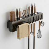 Suporte De Organização de Facas Utensílios e Ganchos De Ferro Para parede