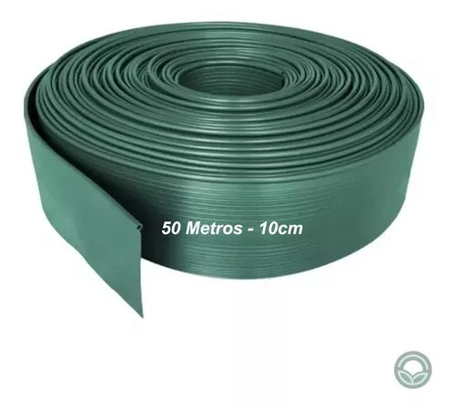 Limitador de Grama e Terra Flexível para Jardim