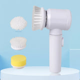Escova Elétrica de Limpeza 5 em 1 Sem Fio