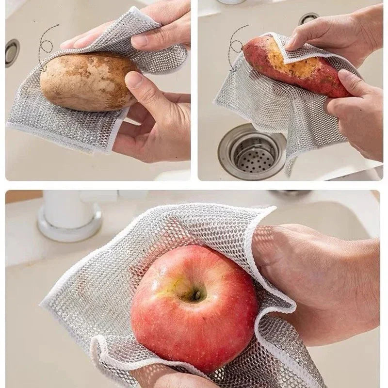 Pano para Limpeza Multifuncional Reutilizável - CleanFresh